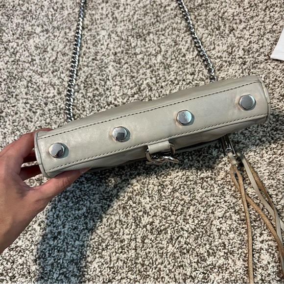Rebecca Minkoff Mini M.A.C Leather
Crossbody Bag - Khaki - Picture 4 of 6